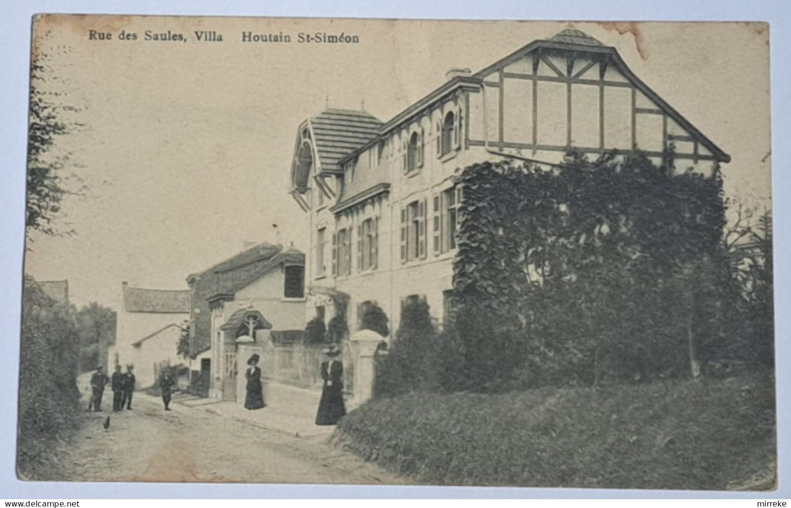 @J@  -  Rue Des Saules , Villa  Houtain St-Siméon  -  Zie / Voir Scan's - Oupeye