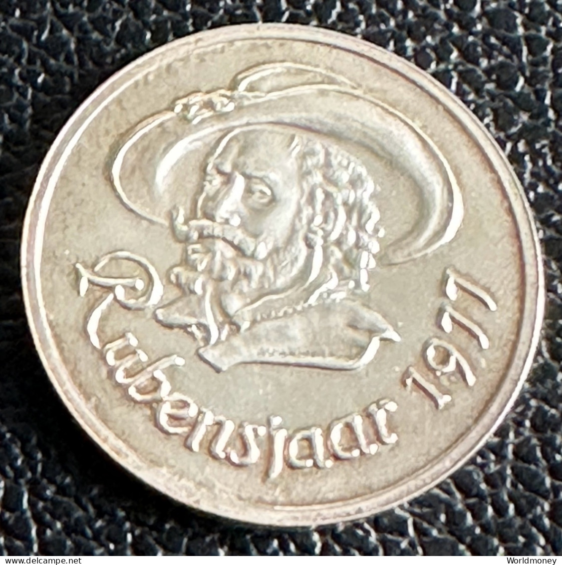 Belgium Rubensjaar 1977  Antwerpen (Silver) - Monete Allungate (penny Souvenirs)