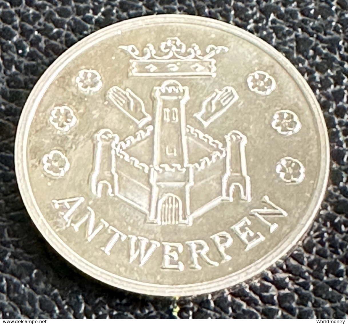 Belgium Rubensjaar 1977  Antwerpen (Silver) - Pièces écrasées (Elongated Coins)