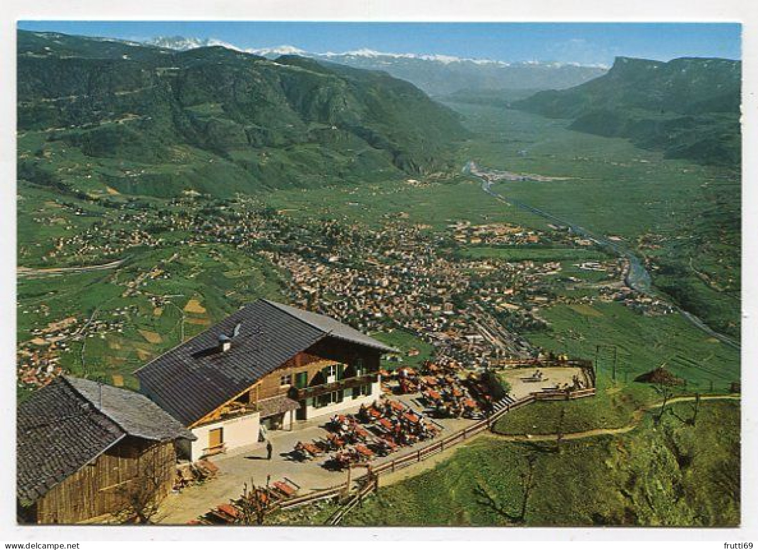 AK 131616 ITALY - Hochmut - Texelgruppe - Blick Nach Meran Und Ins Etschtal Gegen Bozen - Merano