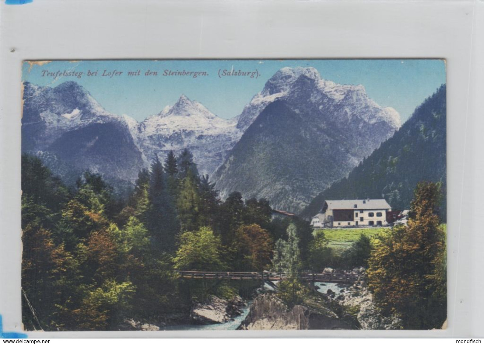 Teufelssteig Bei Lofer Mit Steinbergen 191? - Lofer