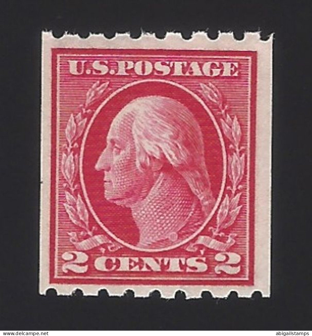 US #411 1912 Carmine Perf 8.5 Horz Wmk 190 MNH F-VF SCV $22.50 - Neufs