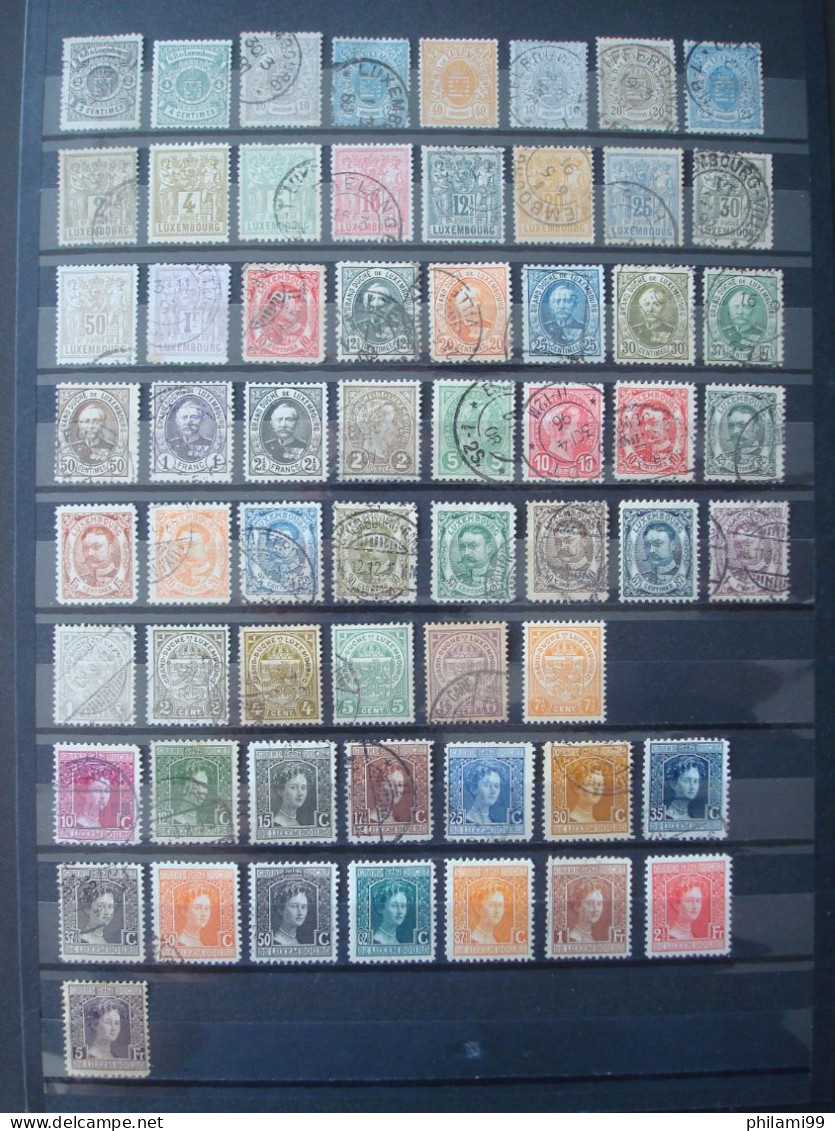 LUXEMBURG MNH** MH* USED / 7 SCANS Incl. Good Values And Sets - Colecciones