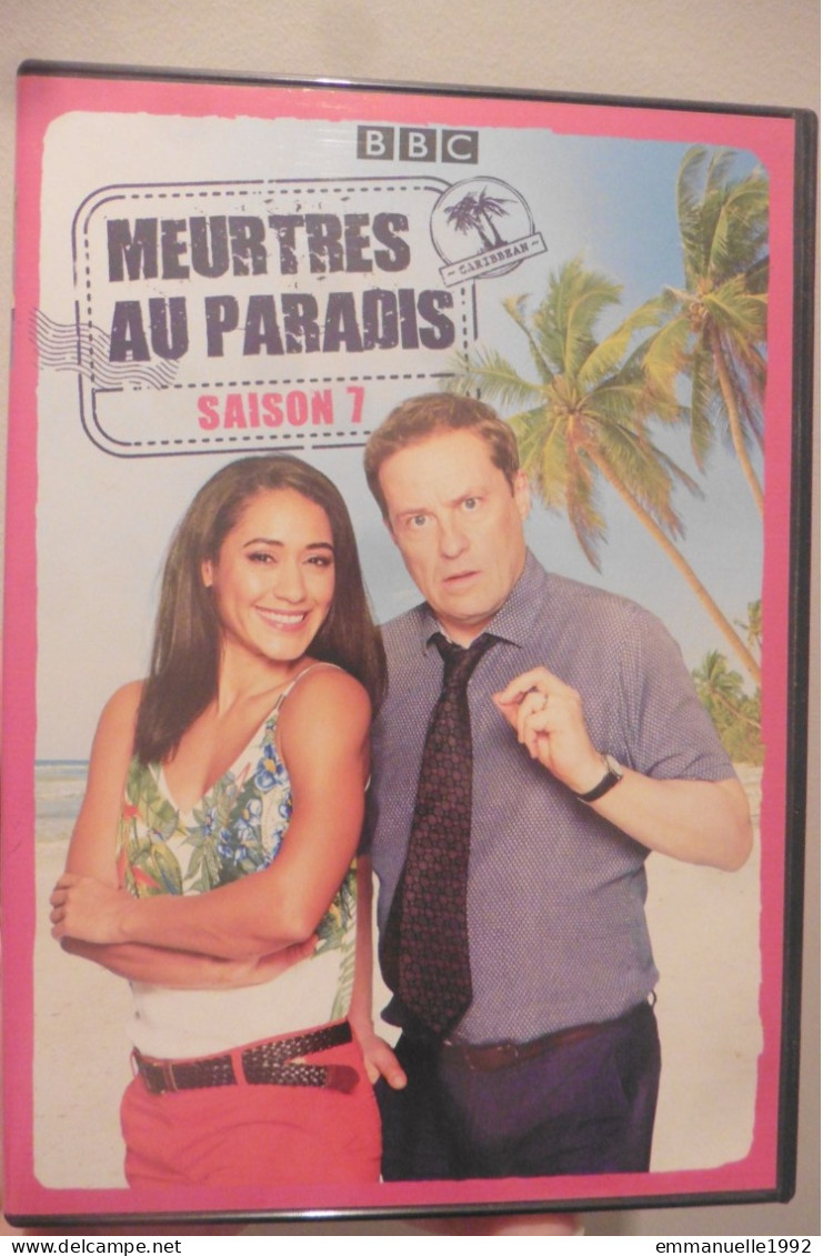 Coffret 3 DVD Série TV BBC Meurtres Au Paradis Intégrale Saison 7 Joséphine Joubert Ardal O'Hanlon Guadeloupe Antilles - TV-Serien
