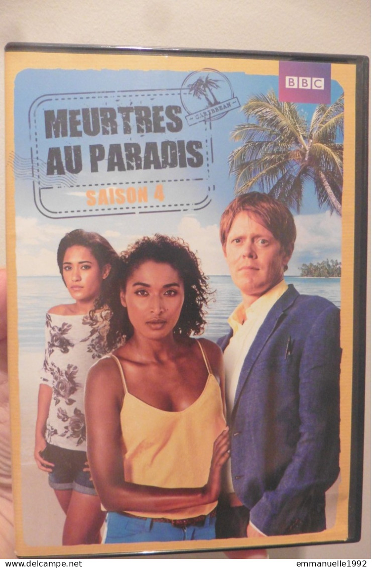 Coffret 3 DVD Série TV BBC Meurtres Au Paradis Intégrale Saison 4 Kris Marshall Joséphine Joubert Guadeloupe Antilles - TV-Serien