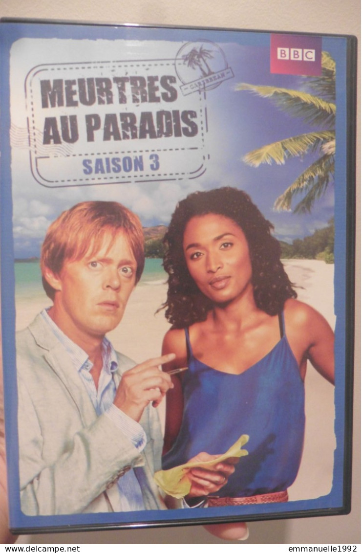 Coffret 3 DVD Série TV BBC Meurtres Au Paradis Intégrale Saison 3 Kris Marshall Sara Martins Guadeloupe Antilles - TV-Reeksen En Programma's