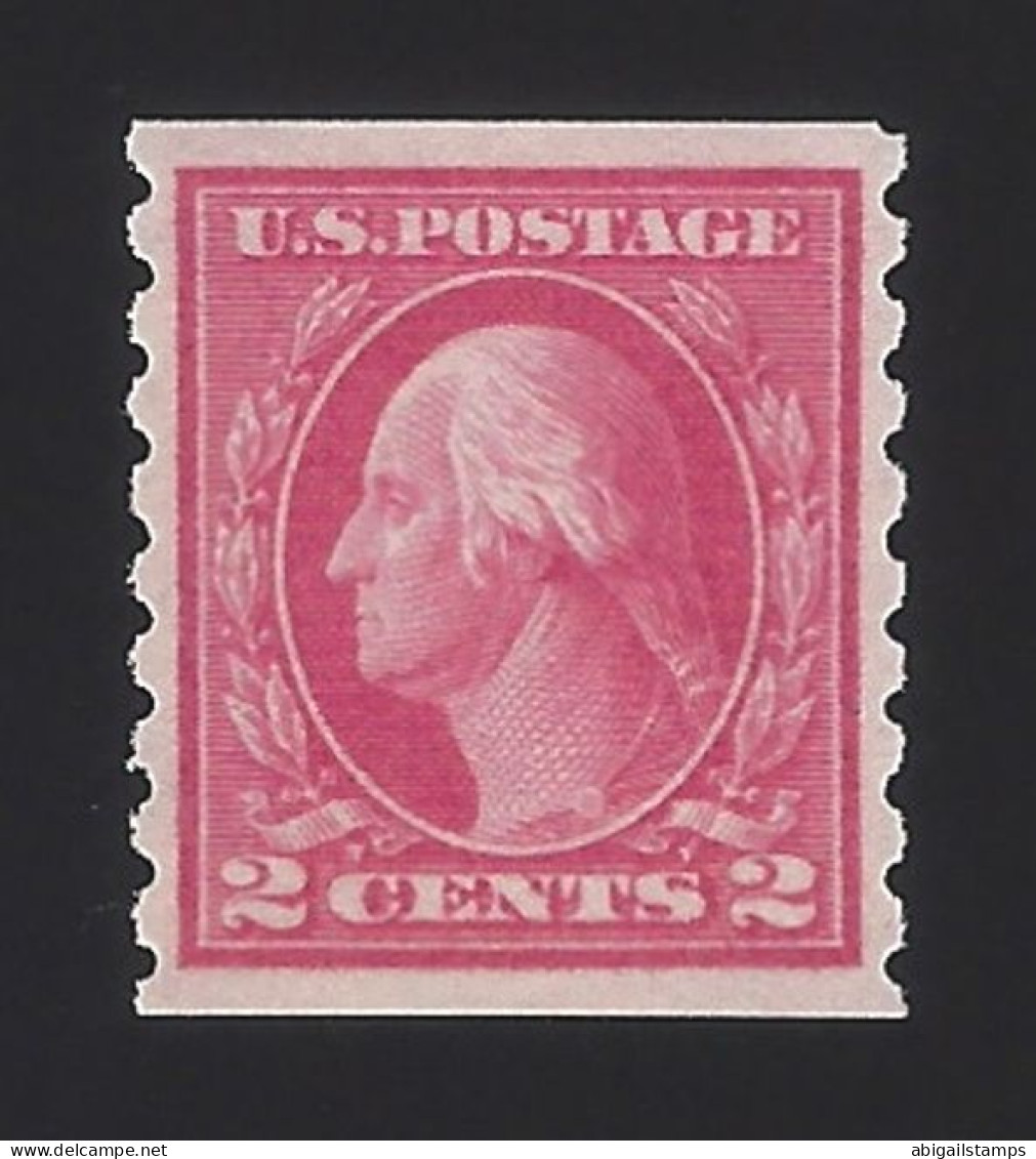 US #413 1912 Carmine WMK 190 Perf 8.5 Vert Mint OG LH VF SCV $55 - Unused Stamps