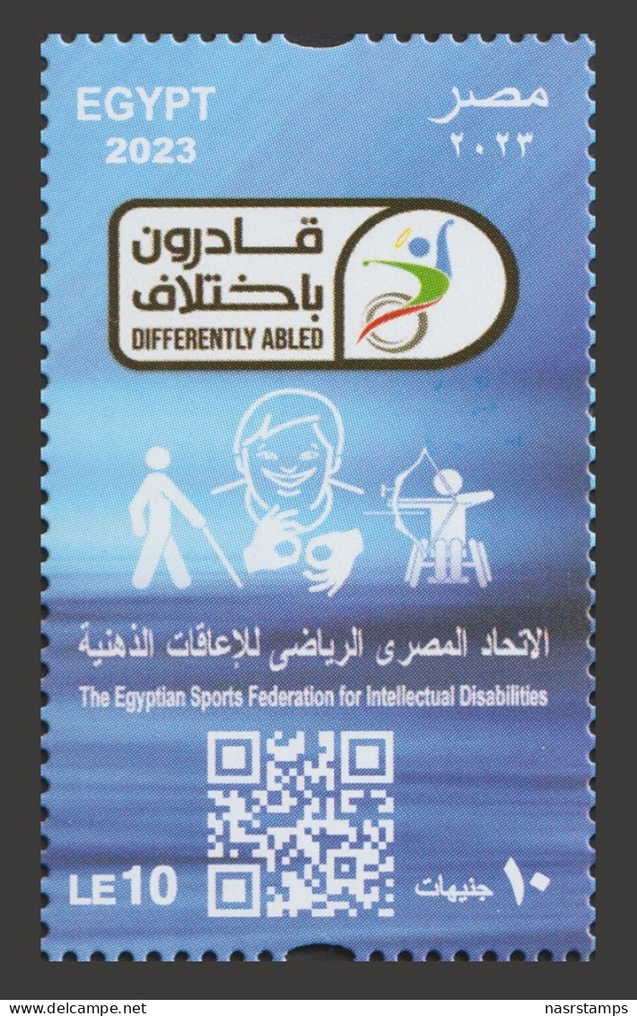 Egypt - 2023 - The Egyptian Sports Federation For Intellectual Disabilities - MNH** - Nuevos