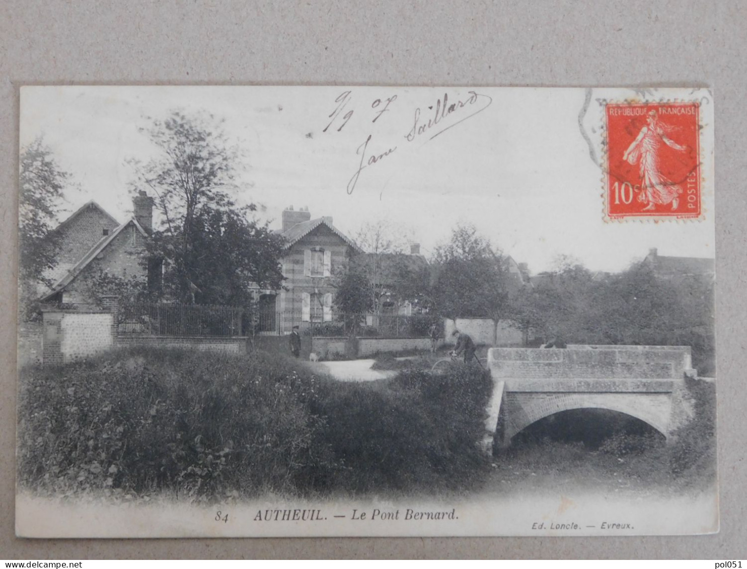 27 - EURE Autheuil Le Pont Bernard - Acquigny