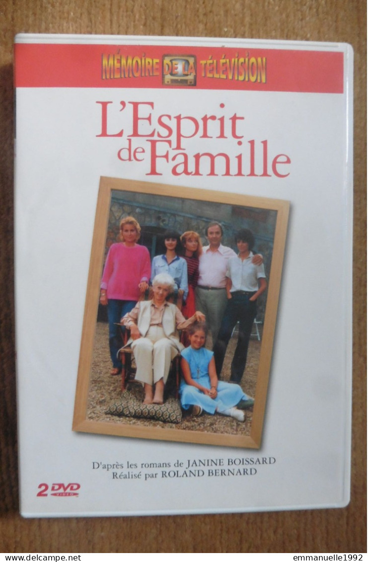 Coffret DVD Feuilleton TV L'Esprit De Famille 1982 Maurice Biraud Véronique Delbourg Denise Grey Martine Sarcey - Séries Et Programmes TV