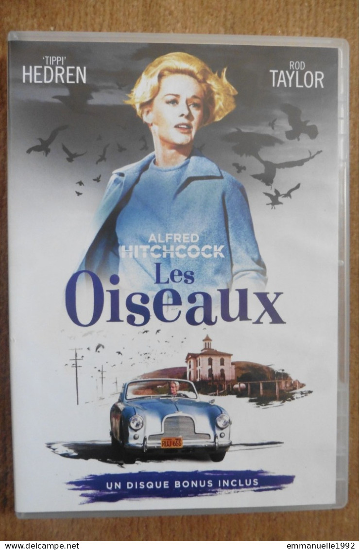 2 DVD Les Oiseaux The Birds D'Alfred Hitchcock Avec Tippi Heddren Et Rod Taylor + Bonus - Classiques