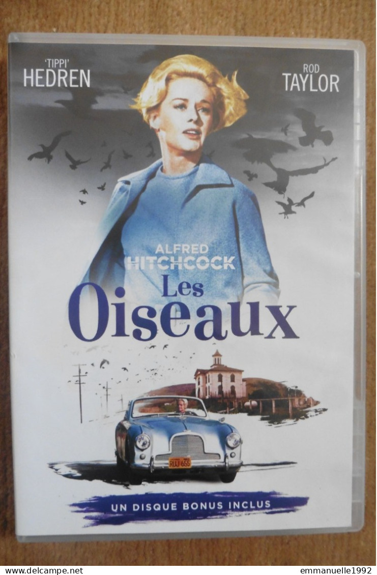 2 DVD Les Oiseaux The Birds D'Alfred Hitchcock Avec Tippi Heddren Et Rod Taylor + Bonus - Klassiker