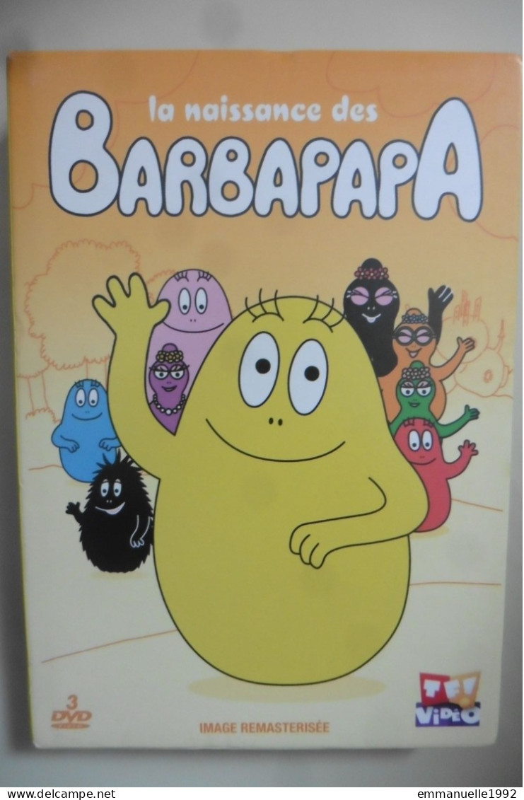 Coffret 3 DVD Série TV Pour Enfants Dessin Animé La Naissance Des Barbapapa - Barbibul Barbotine 45 épisodes - Dessin Animé