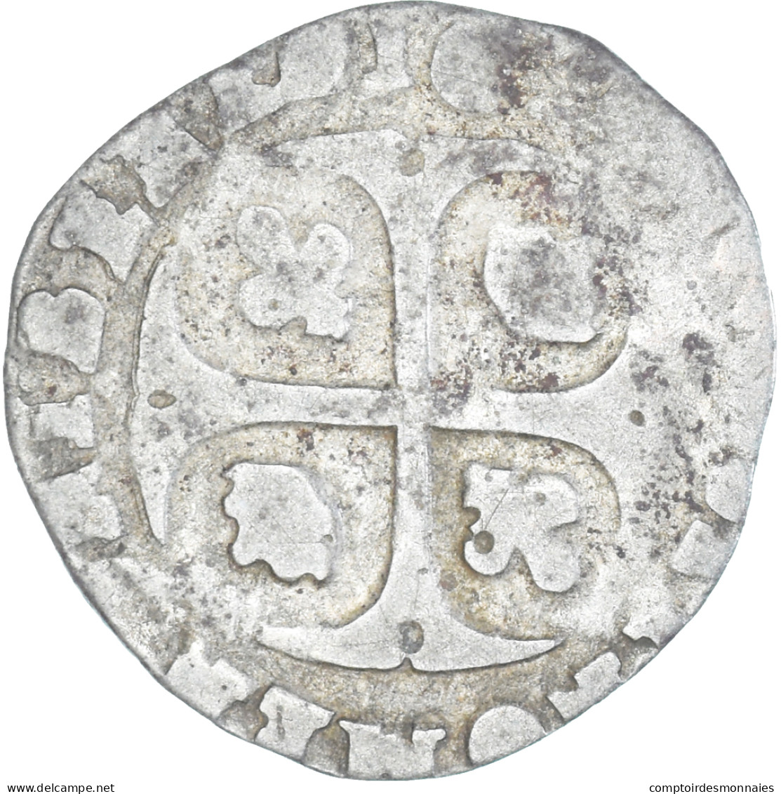 Monnaie, France, Henri IV, Douzain Aux Deux H, Date Incertaine - 1589-1610 Henry IV The Great