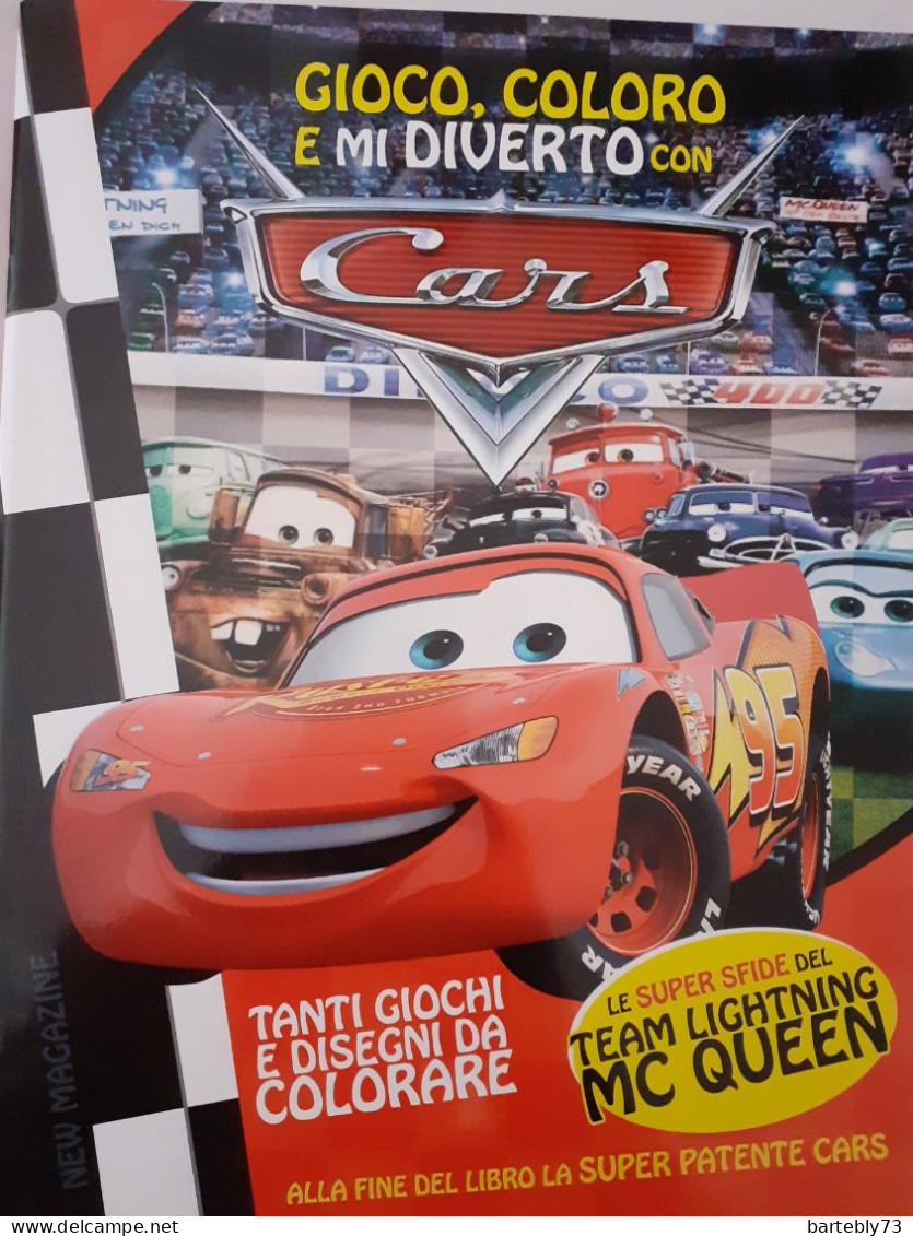 Gioco, Coloro E Mi Diverto Con Cars - Bambini E Ragazzi