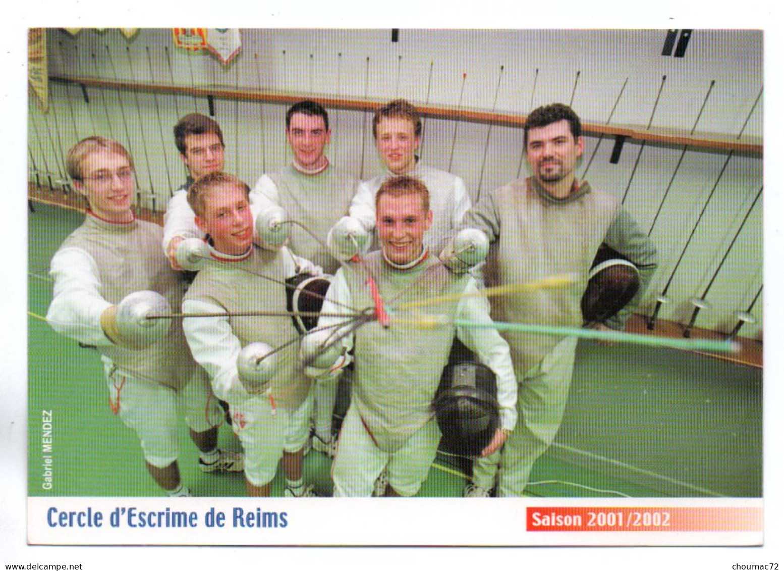 GF (Sport) 278, Escrime, Journal L'union, Cercle D'Escrime De Reims Saison 2001/2002 - Schermen