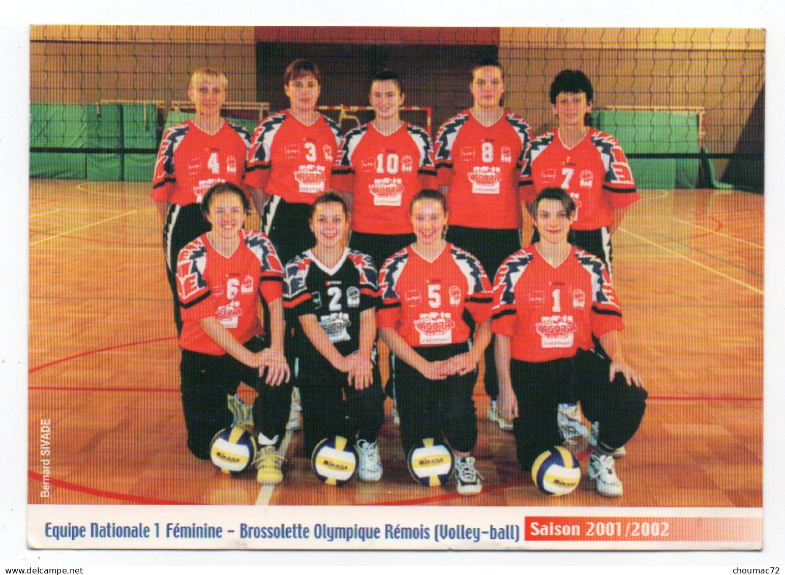 GF (Sport) 287, Volley Ball, Journal L'union, Brossolette Olympique Rémois Saison 2001/2002 - Voleibol