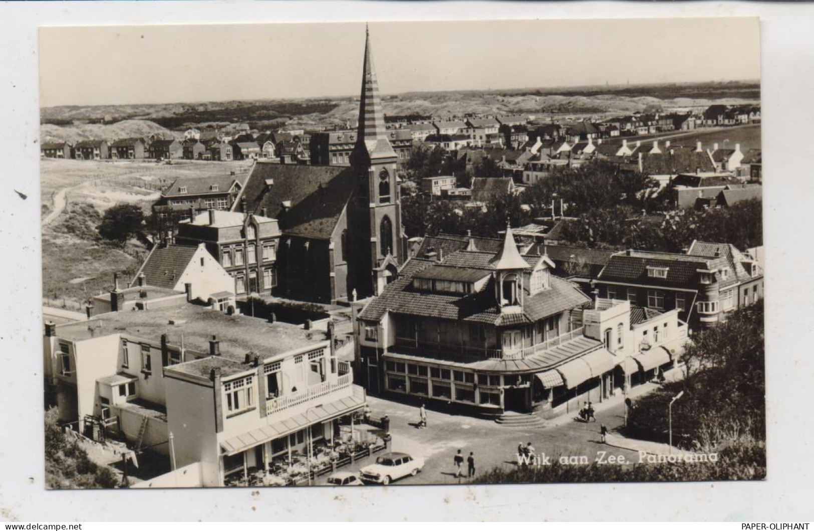 NOORD-HOLLAND - BEVERWIJK - WIJK AAN ZEE, Panorama, Kerk - Wijk Aan Zee