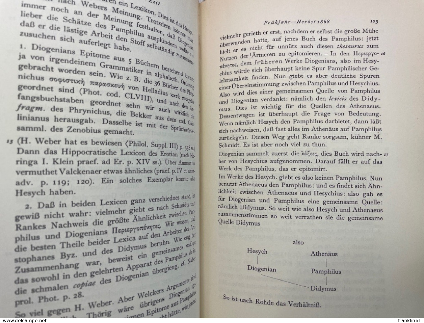 Schriften der letzten Leipziger und ersten Basler Zeit 1868-1869.