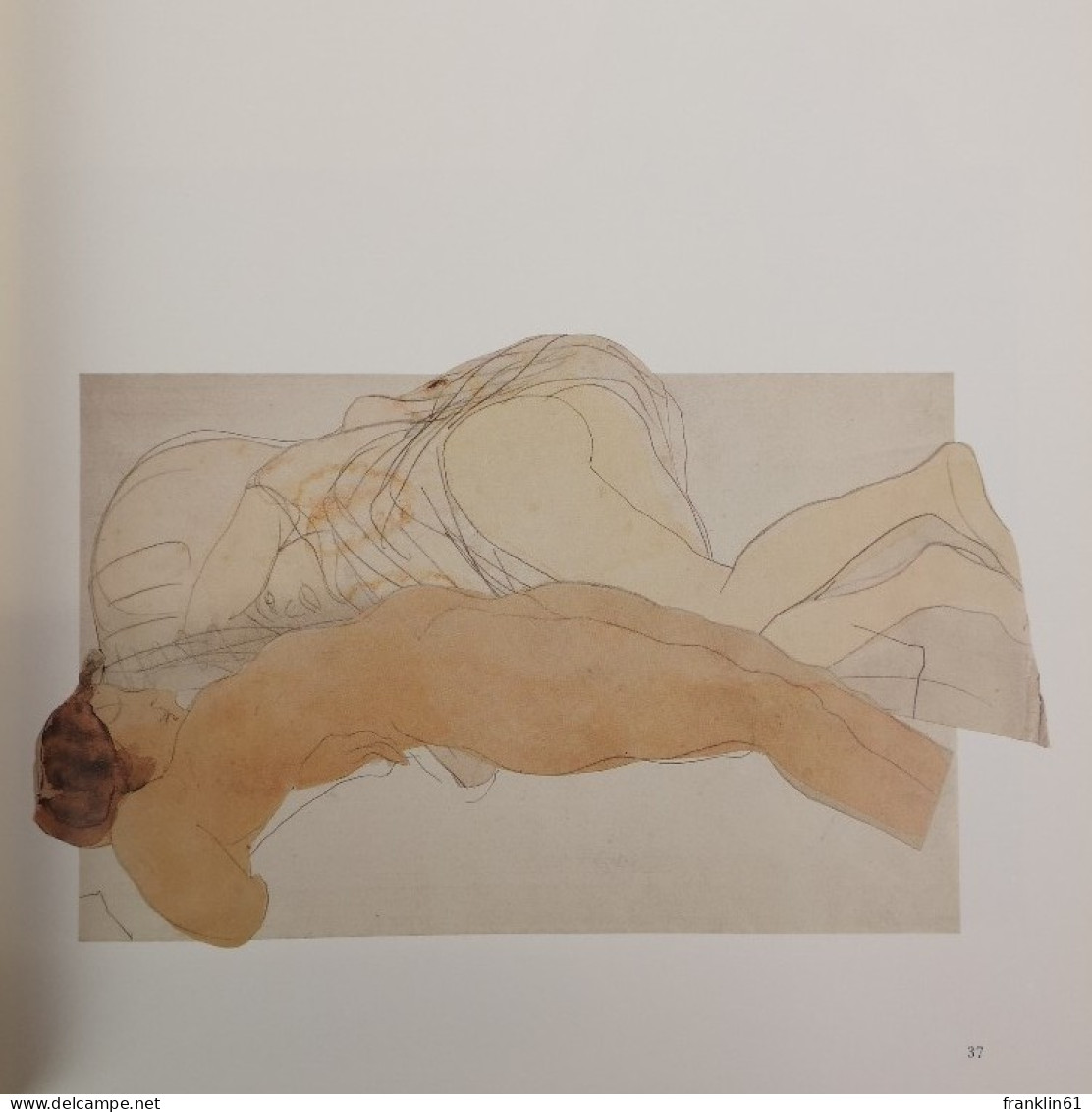 Auguste Rodin. Die Erotischen Zeichnungen, Aquarelle Und Collagen. - Schilderijen &  Beeldhouwkunst