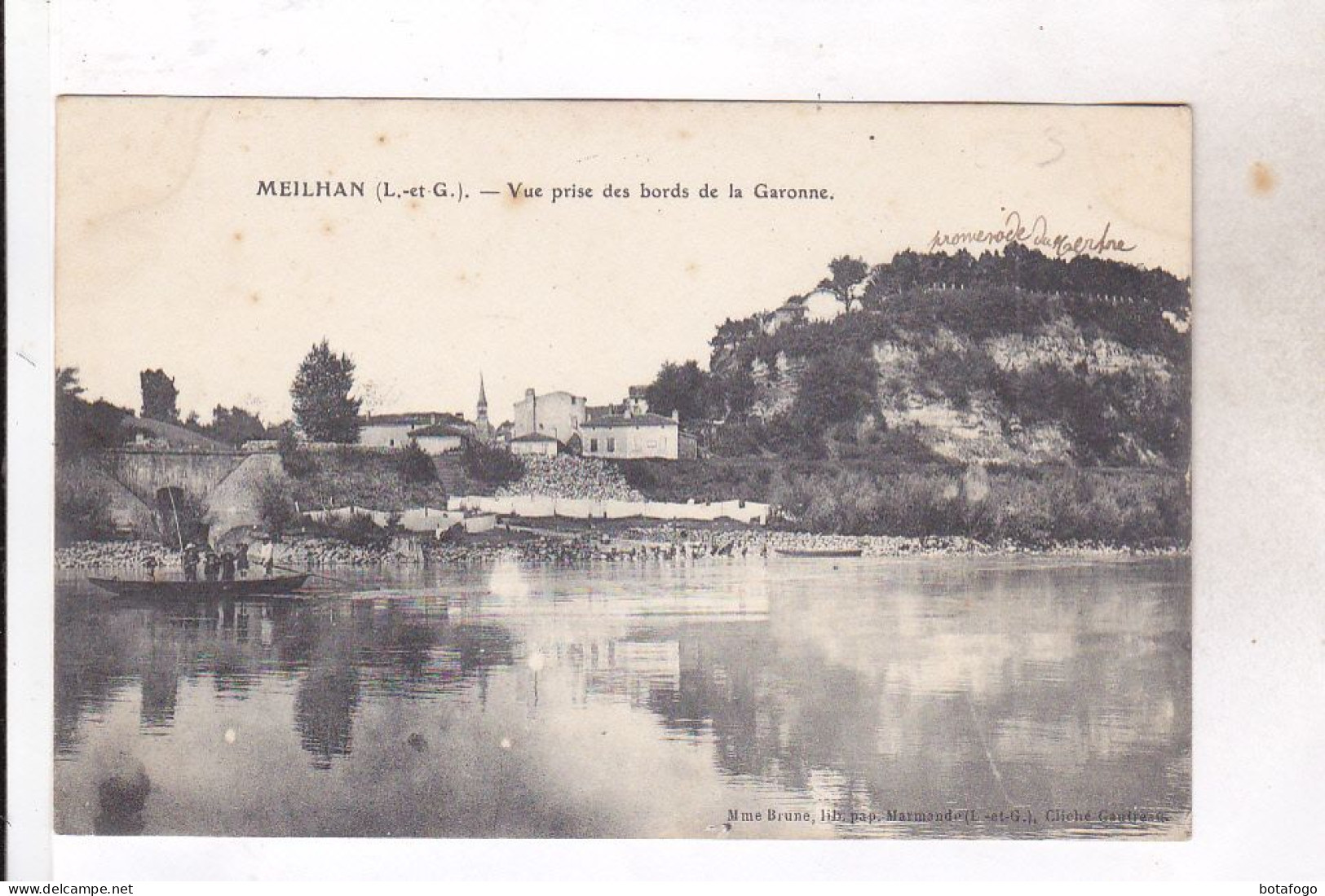 CPA DPT 47 MEILHAN En 1907! - Meilhan Sur Garonne