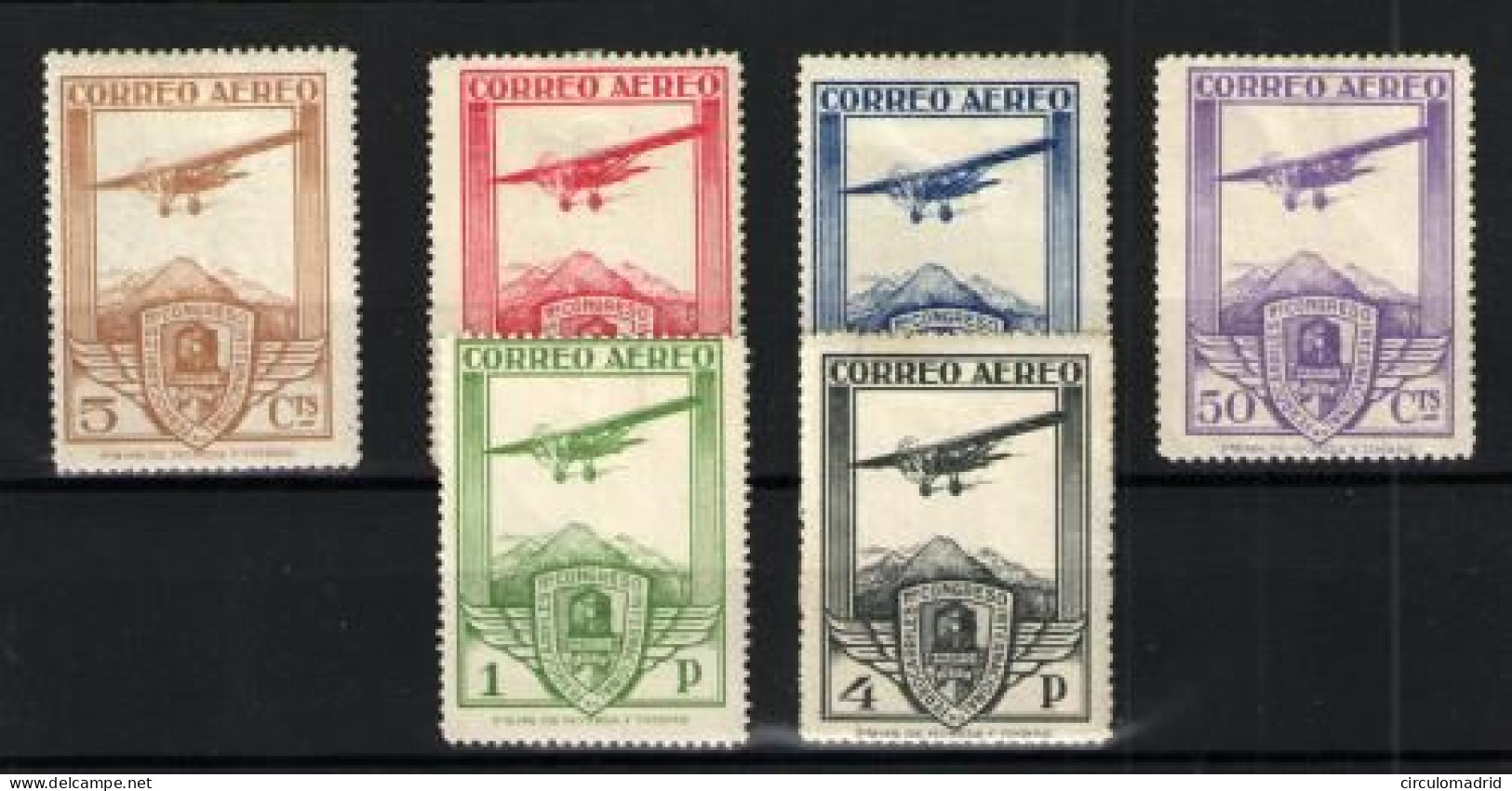 España Nº 483/88. Año 1930 - Nuevos