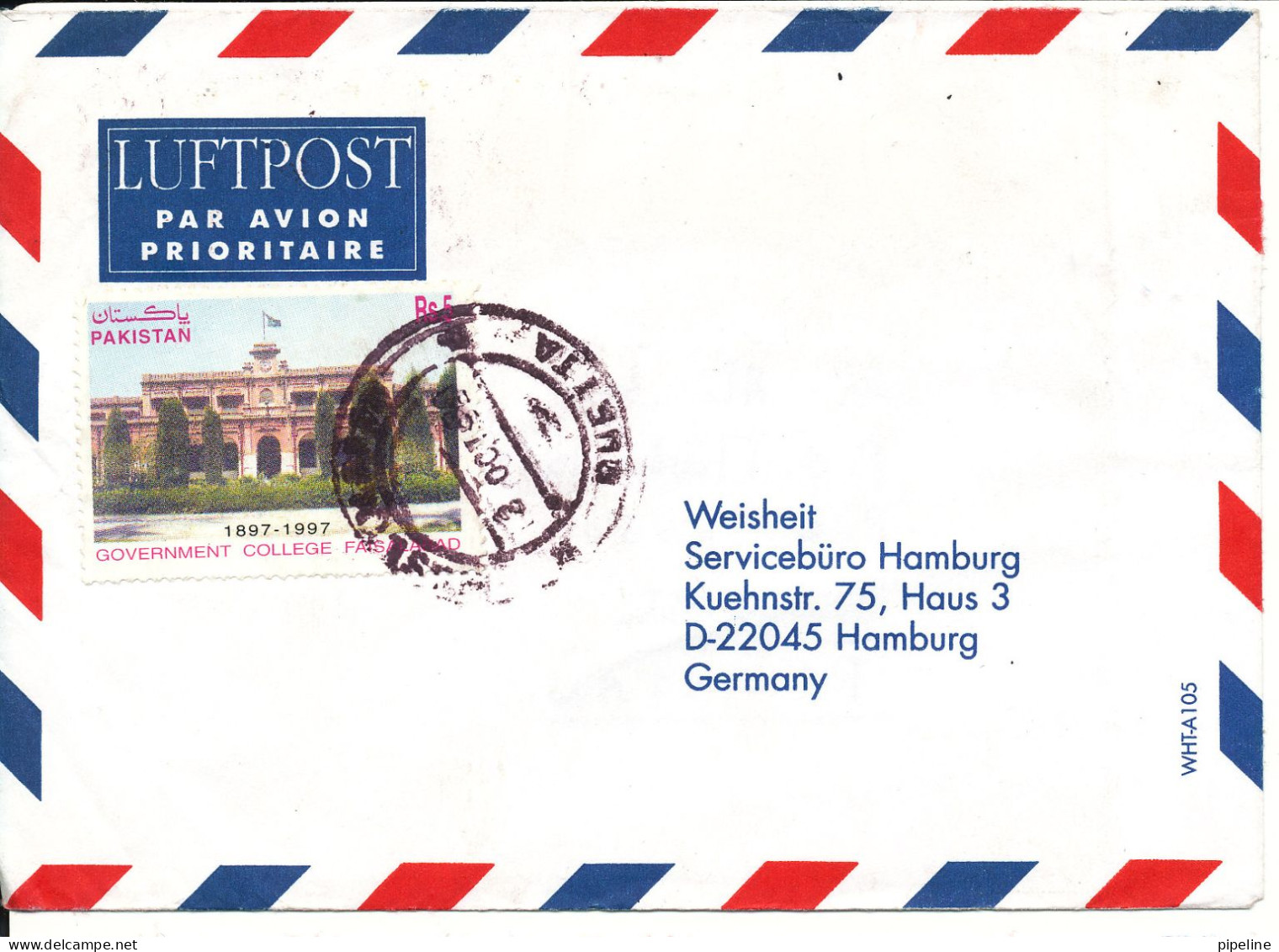 Australia Air Mail Cover Sent To Germany 17-10-2001 Topic Stamps - Storia Postale