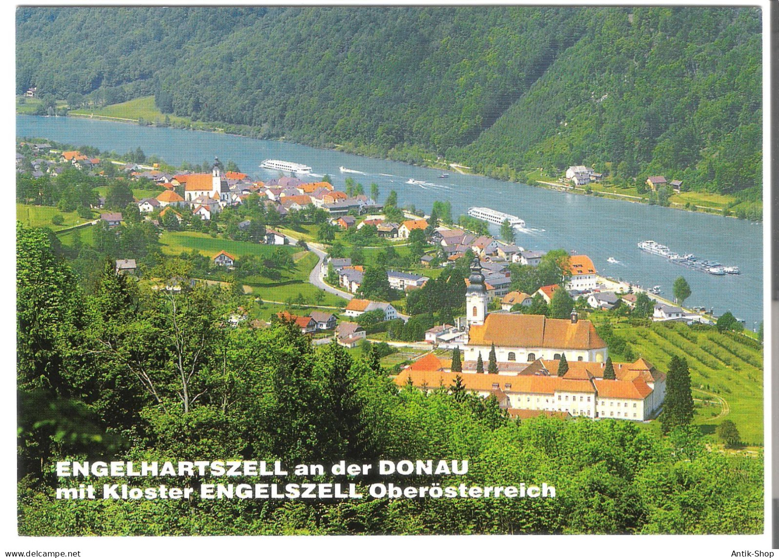 Engelhartszell An Der Donau Mit Kloster Engelszell - Von 1998 (6339) - Schärding
