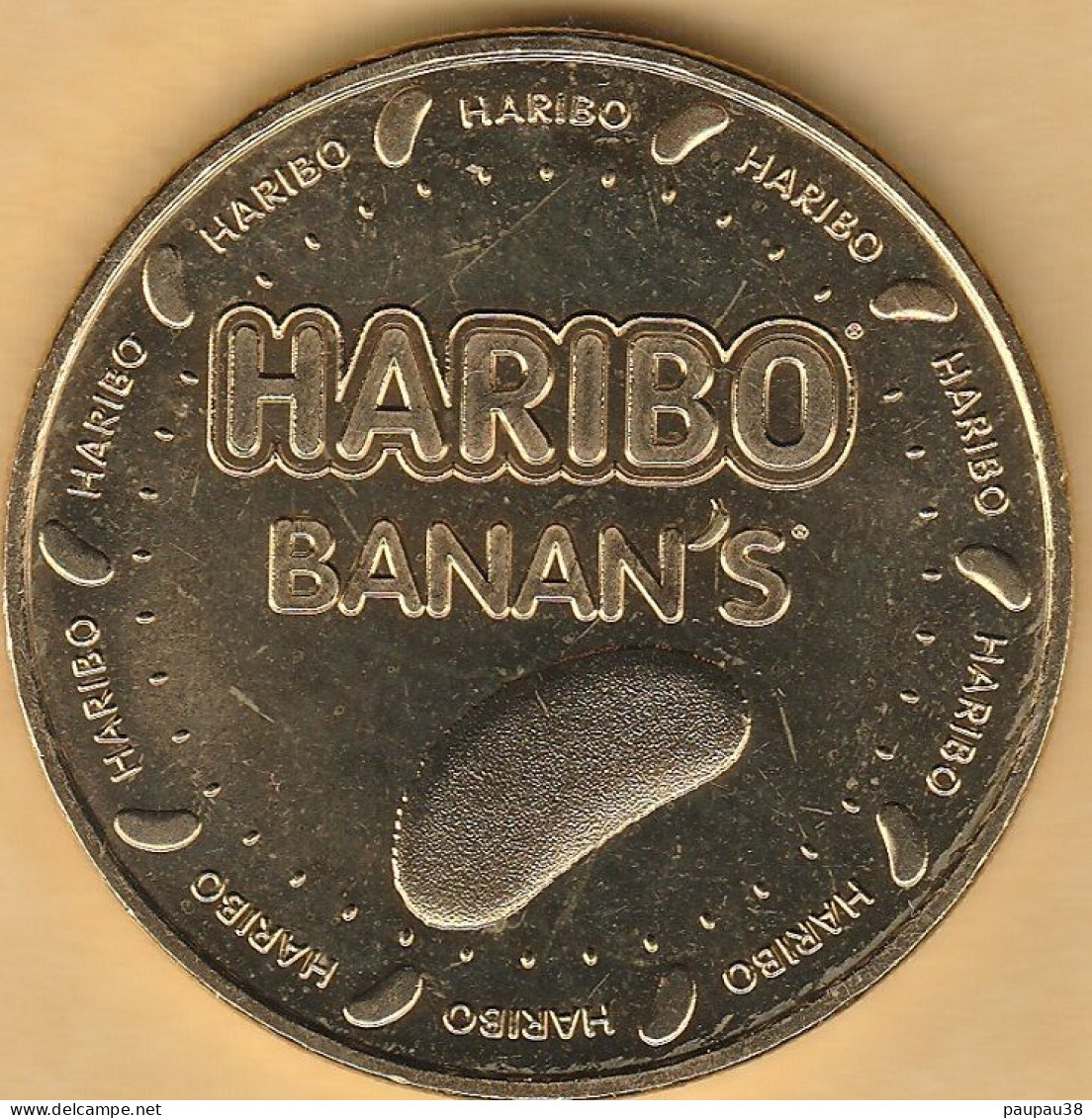 MONNAIE DE PARIS 2018 - 30 UZES HARIBO MUSEE DU BONBON BANAN'S - 2018