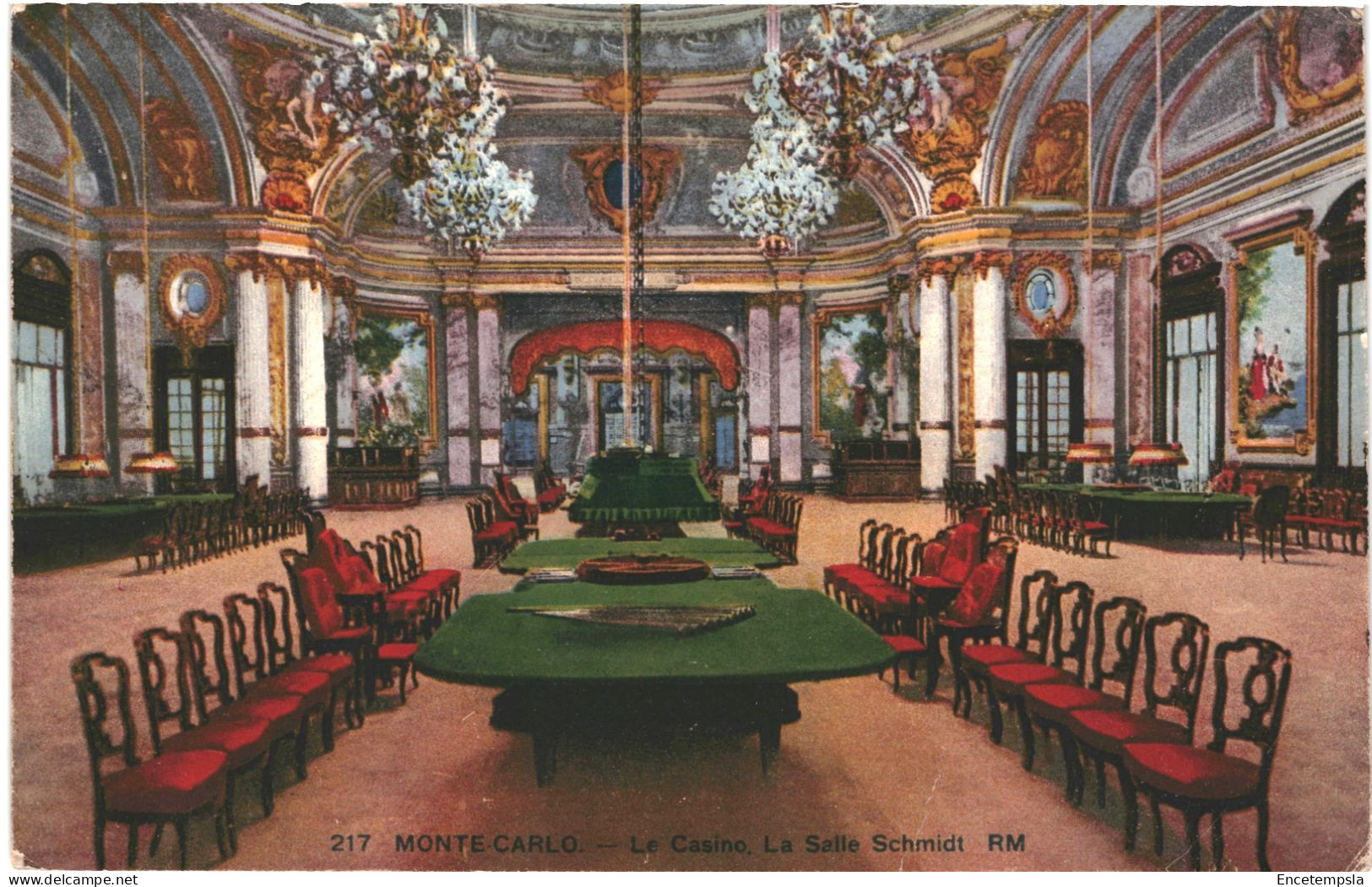 CPA Carte Postale Monaco Monte Carlo Casino Salle Schmidt  VM67127 - Monte-Carlo