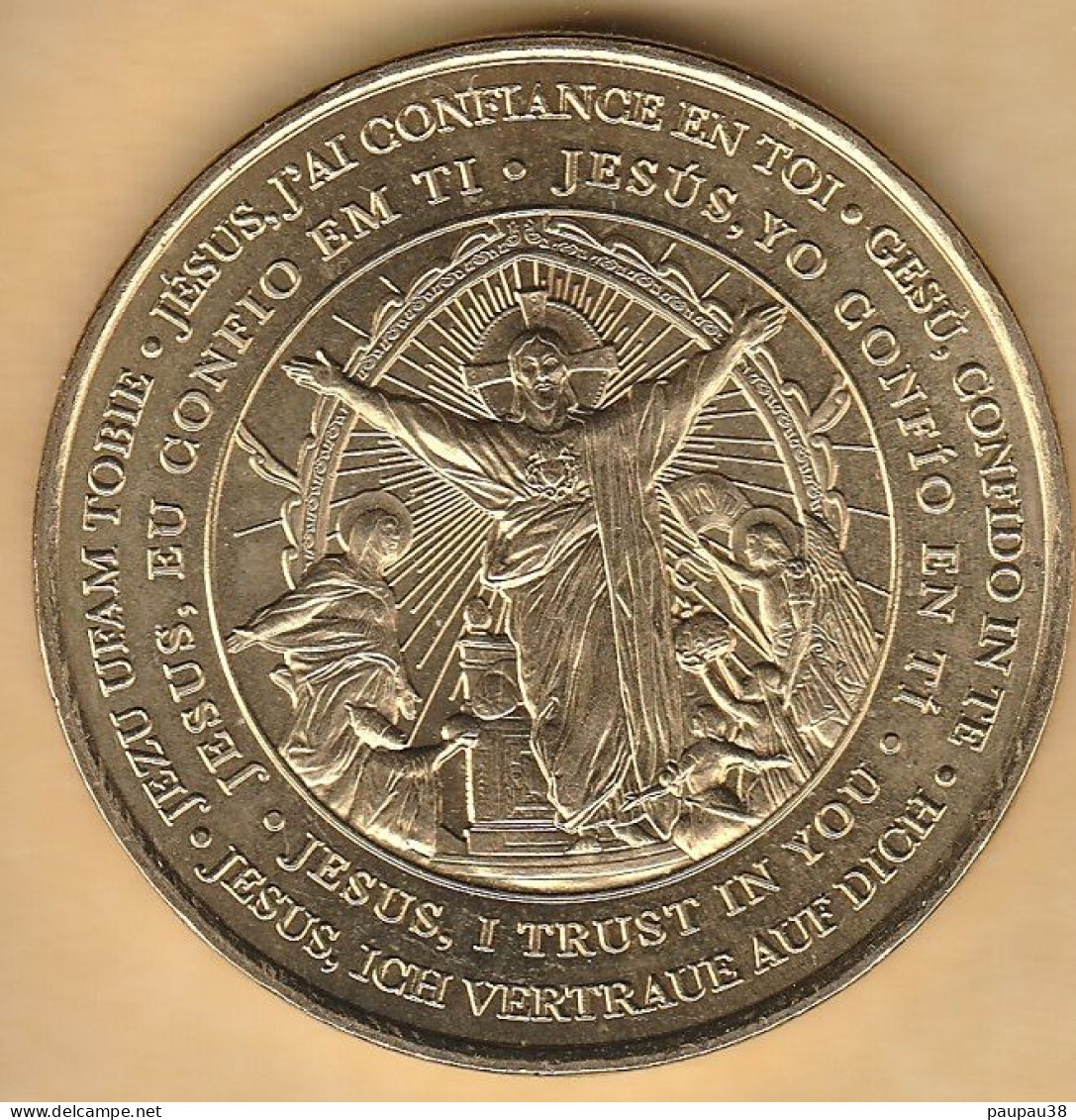 MONNAIE DE PARIS 2018  - 75018 PARIS SACRE-COEUR DE MONTMARTRE- JESUS, J'AI CONFIANCE EN TOI  - 2018 - 2018