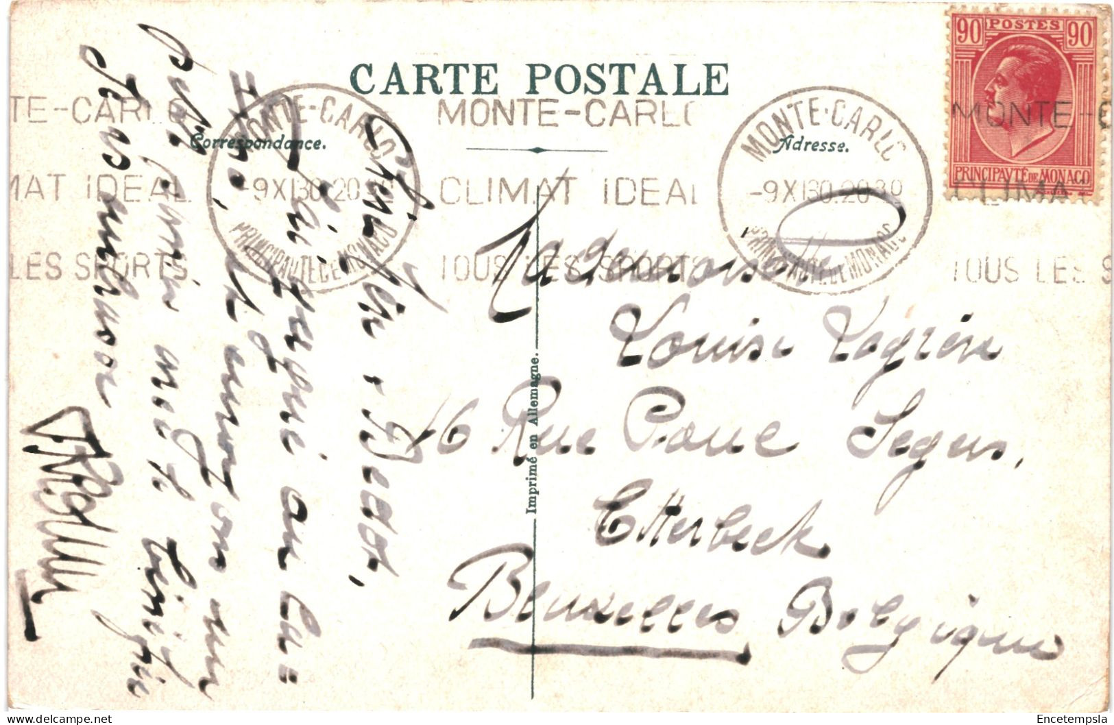 CPA Carte Postale Monaco Monte Carlo Jardin Du Casino 1930   VM67128 - Monte-Carlo