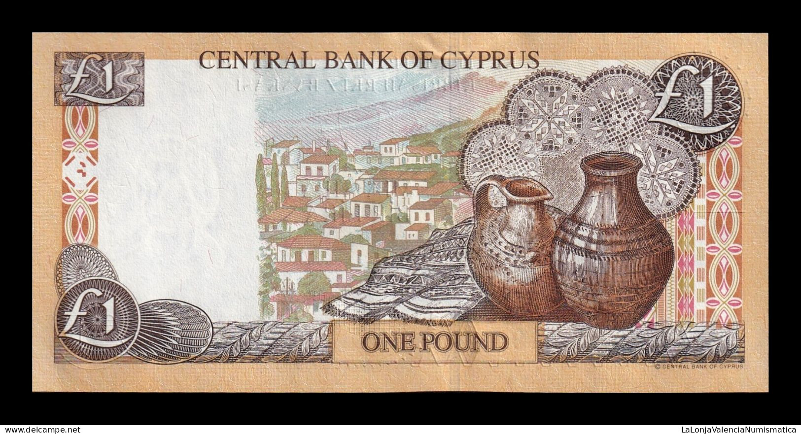 Chipre Cyprus 1 Pound 2004 Pick 60d (2) Sc Unc - Chipre