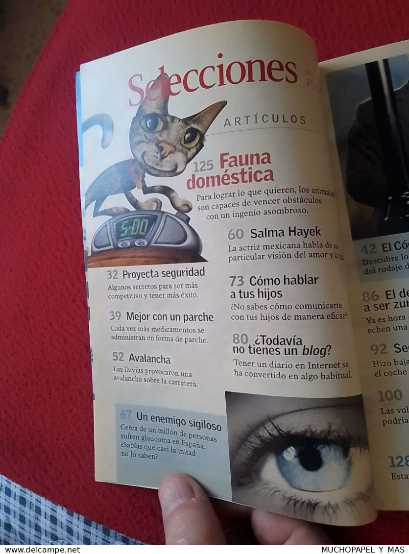 ANTIGUA REVISTA MAGAZINE SELECCIONES DEL READER'S DIGEST MAYO 2006 SALMA HAYEK, CÓDIGO DA VINCI, SALUD ETC..VER FOTOS... - [3] 1991-Hoy