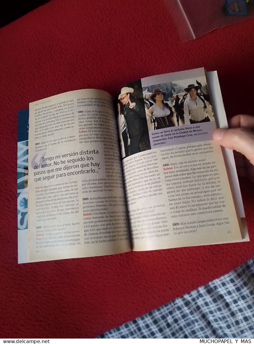 ANTIGUA REVISTA MAGAZINE SELECCIONES DEL READER'S DIGEST MAYO 2006 SALMA HAYEK, CÓDIGO DA VINCI, SALUD ETC..VER FOTOS...