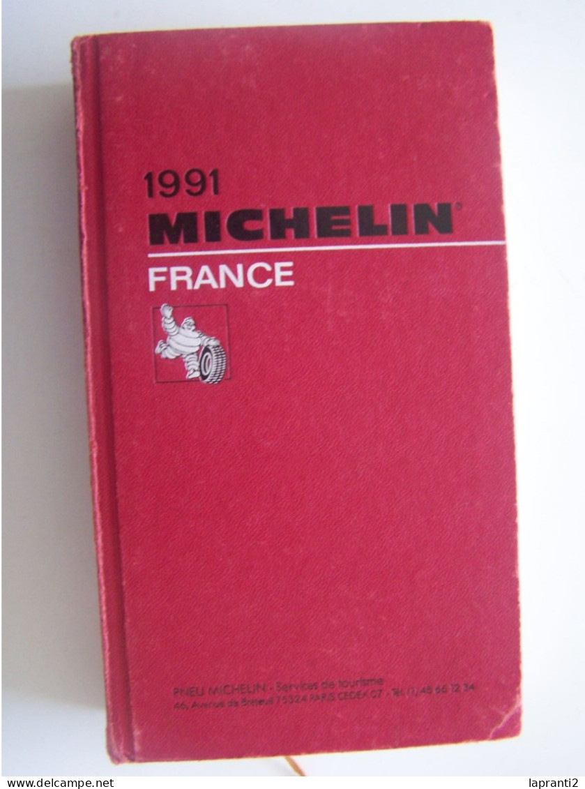 GUIDE MICHELIN. FRANCE. ANNEE 1991. - Michelin (guias)