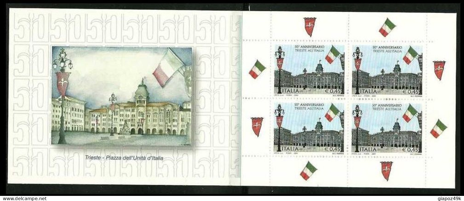 ● ITALIA  2004 ֍ TRIESTE ֍ N. 2784 **  ● LIBRETTO ● Cat. ? €  ● Lotto N. 5329 ● - Postzegelboekjes