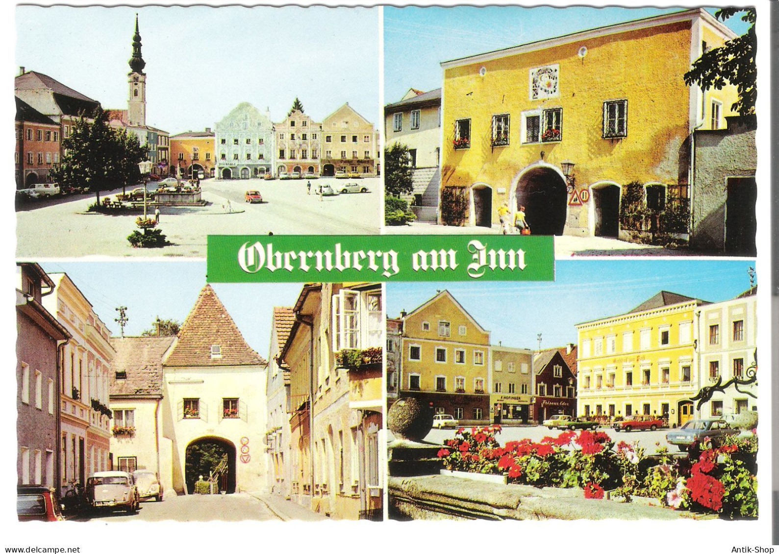Obernberg Am Inn - 4 Ansichten - Von 1990 (6349-5) - Ried Im Innkreis