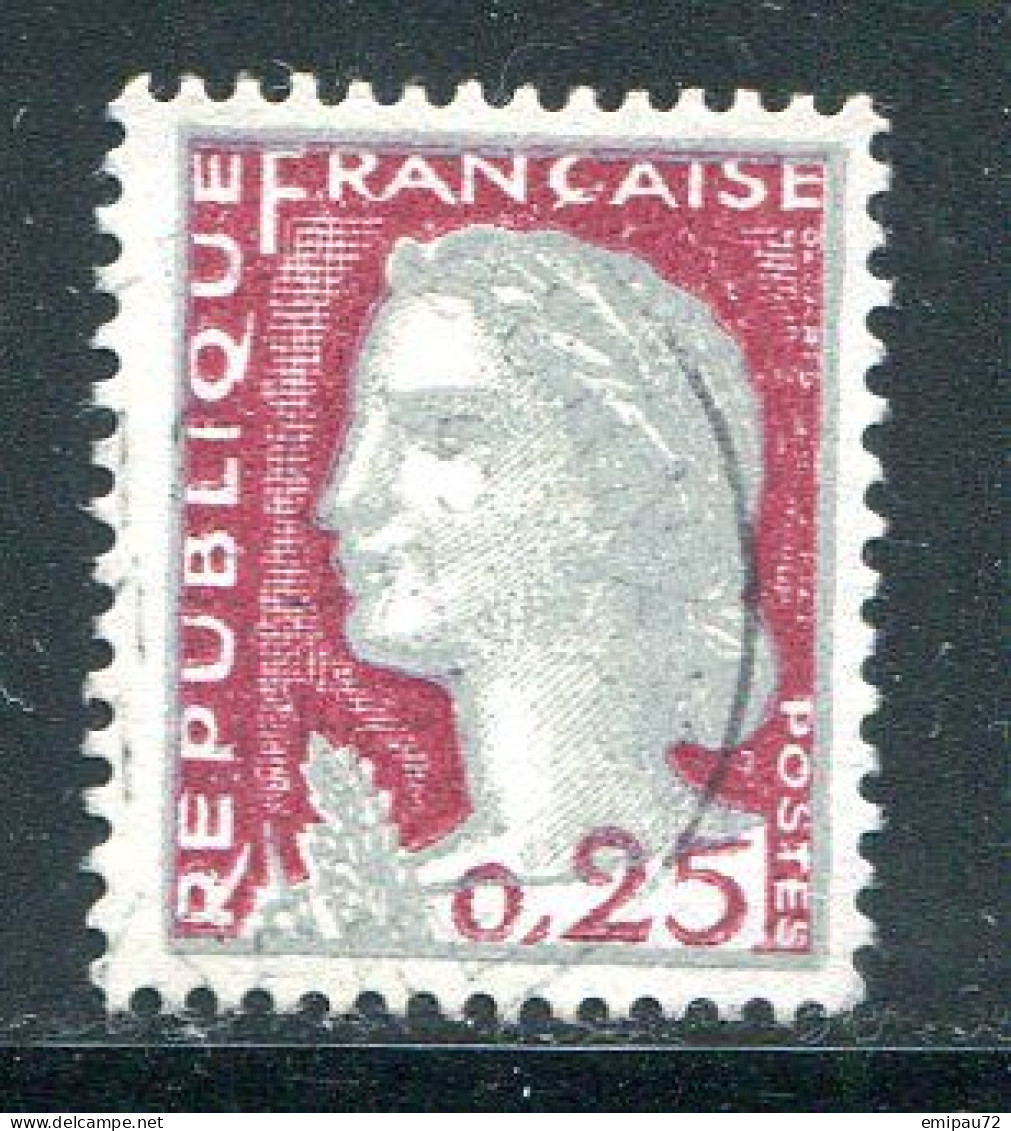 FRANCE- Y&T N°1263- Oblitéré - 1960 Marianne De Decaris