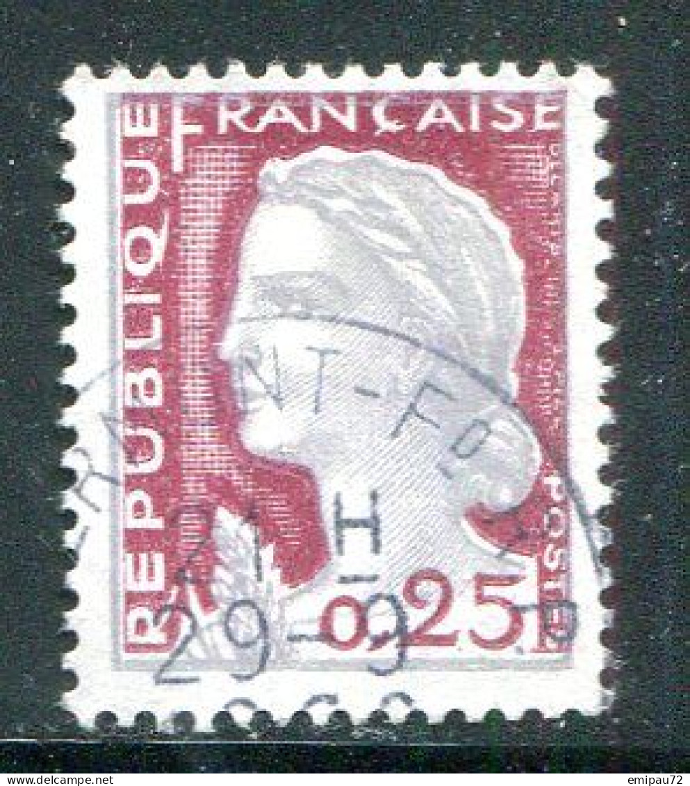 FRANCE- Y&T N°1263- Oblitéré - 1960 Marianne Van Decaris