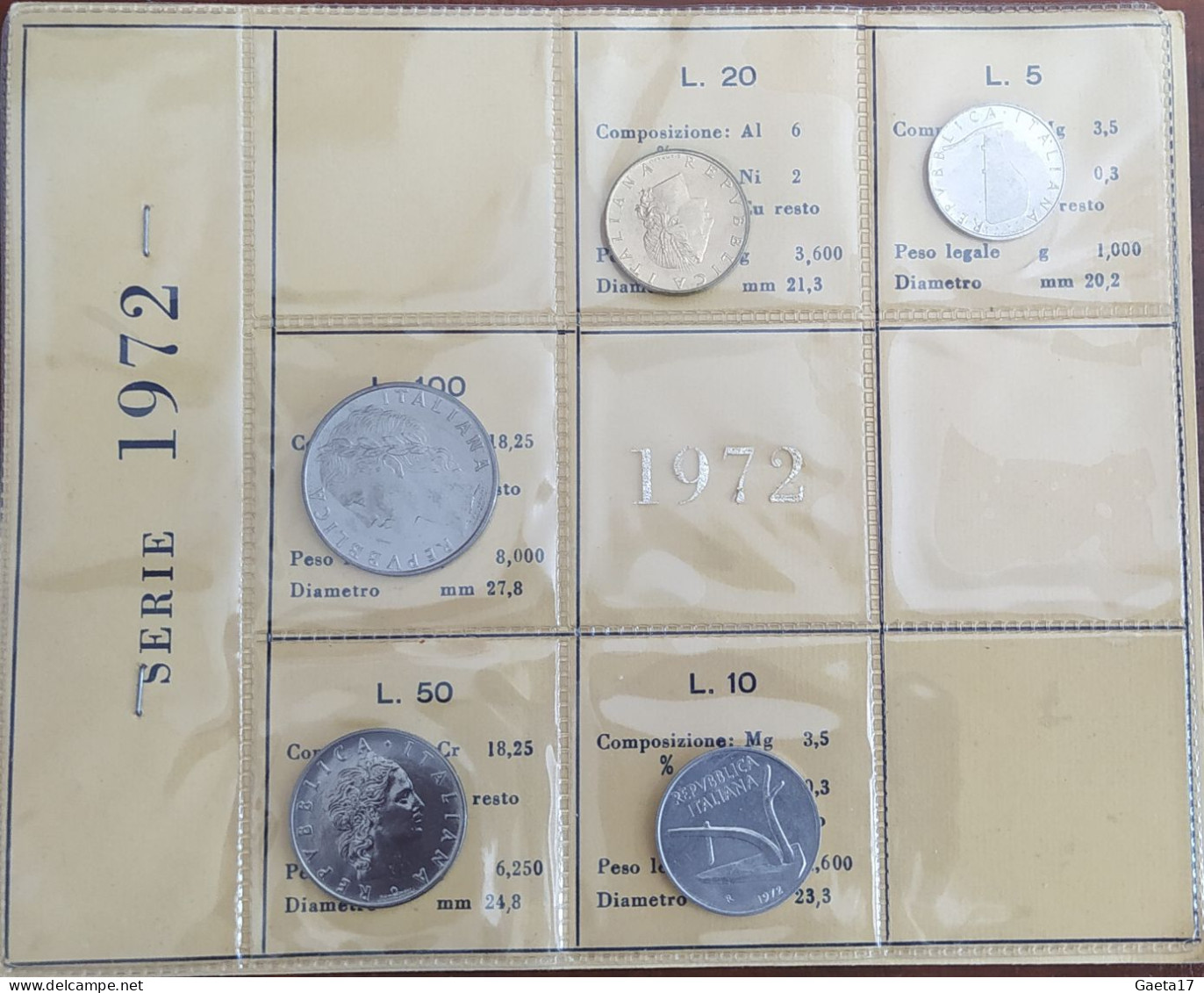 Italia Repubblica lotto anni dal 1971 al 1978 FDC