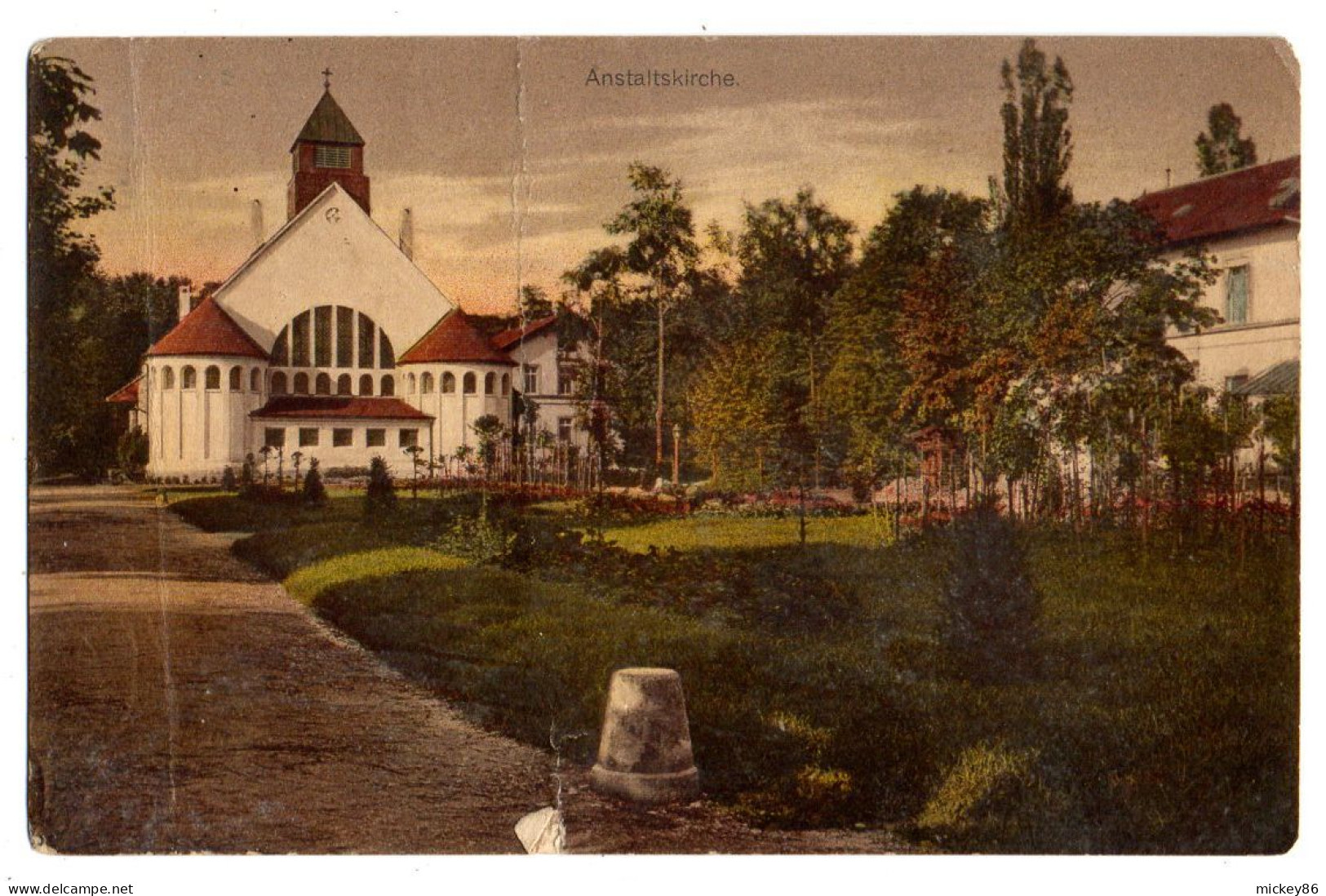 Allemagne --EMMENDINGEN.--1918--Gr. Heil.u. Pflegeanstalt........timbre....cachet - Emmendingen