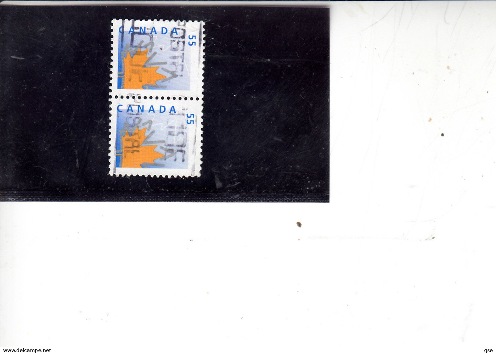 CANADA  1998 - Yvert  1267°- Coppia - Briefe U. Dokumente