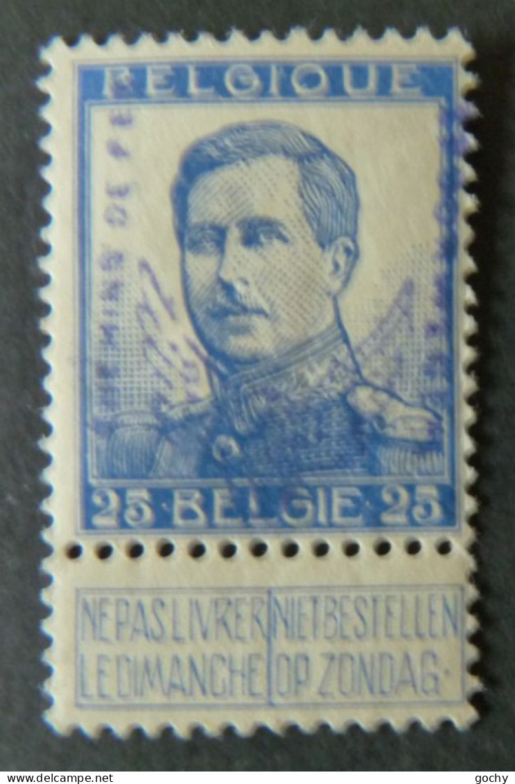 Belgium : CF / TR 51 * Fausse Surcharge Roue Ailée 1915 - Neufs