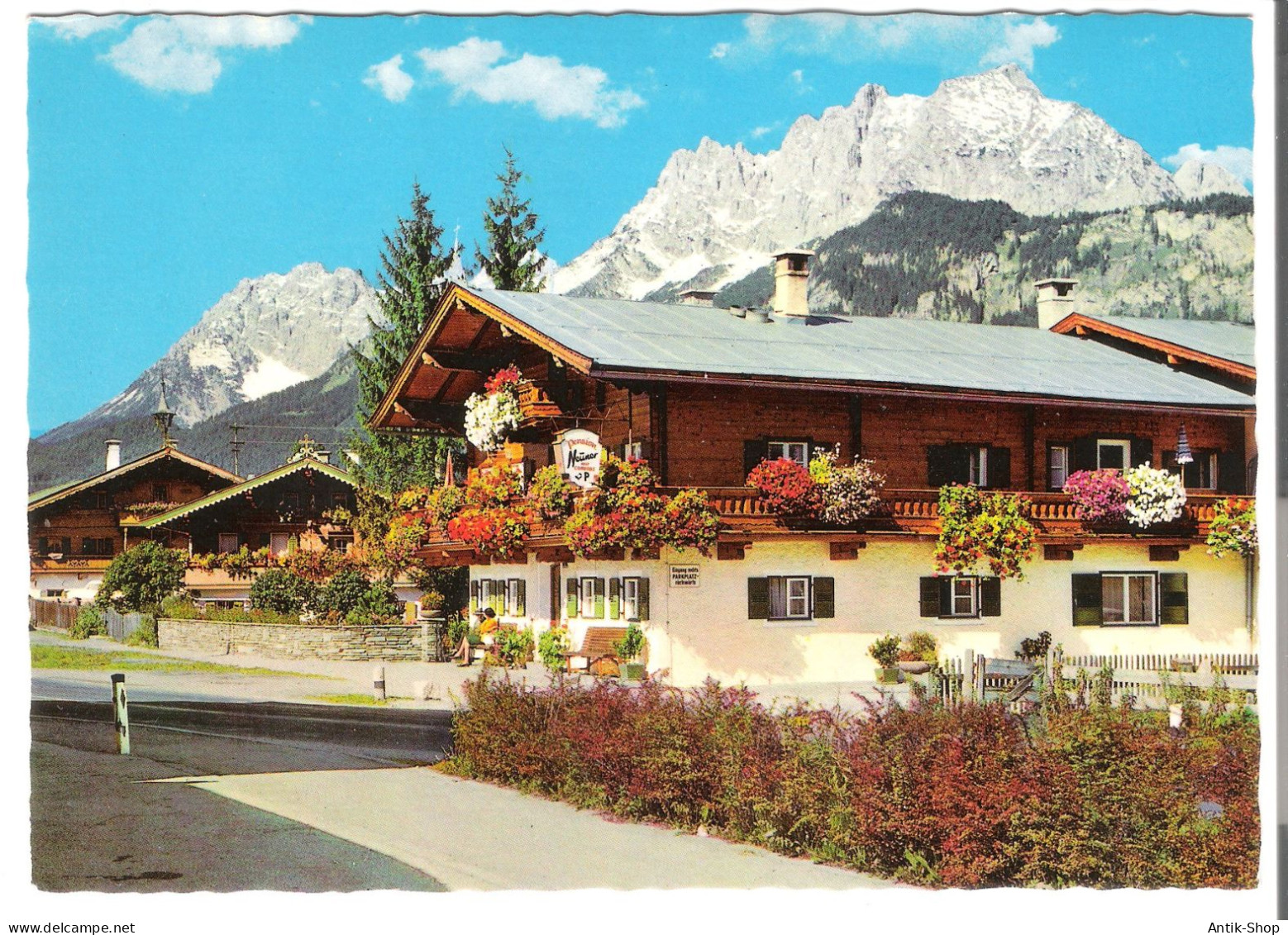 St. Johann Mit Kaisergebirge - Von 1980 (6369) - St. Johann In Tirol