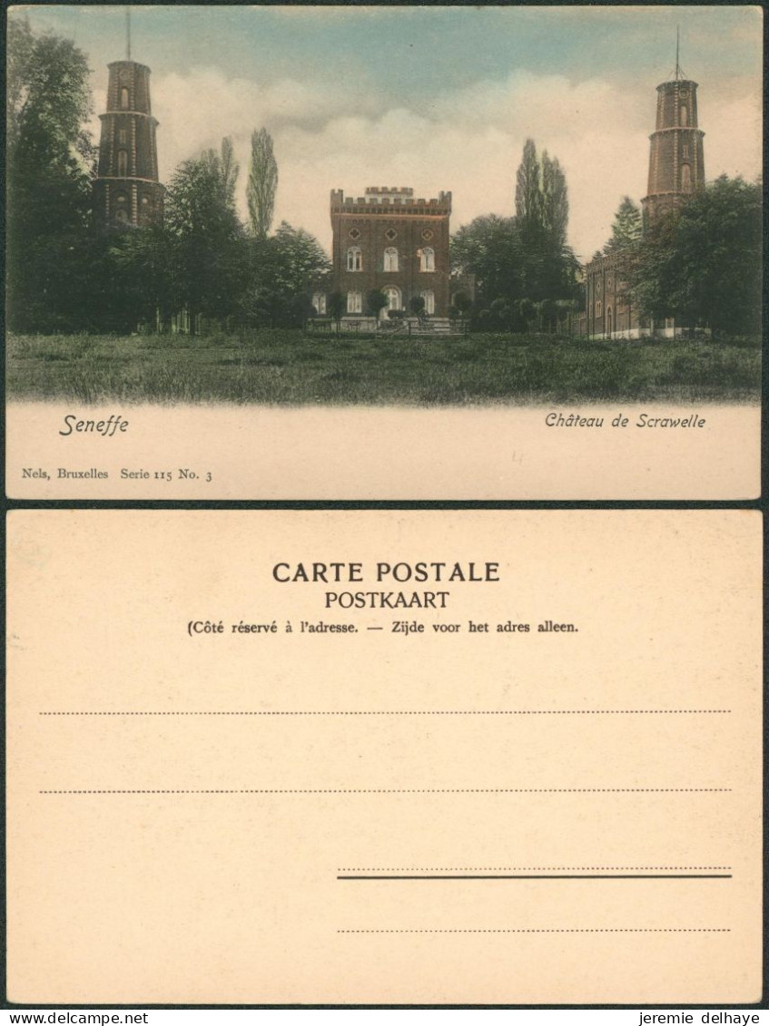 Carte Postale - Seneffe : Chateau De Scrawelle (Nels Série 115 N°3, Colorisée). Très Bon état - Seneffe