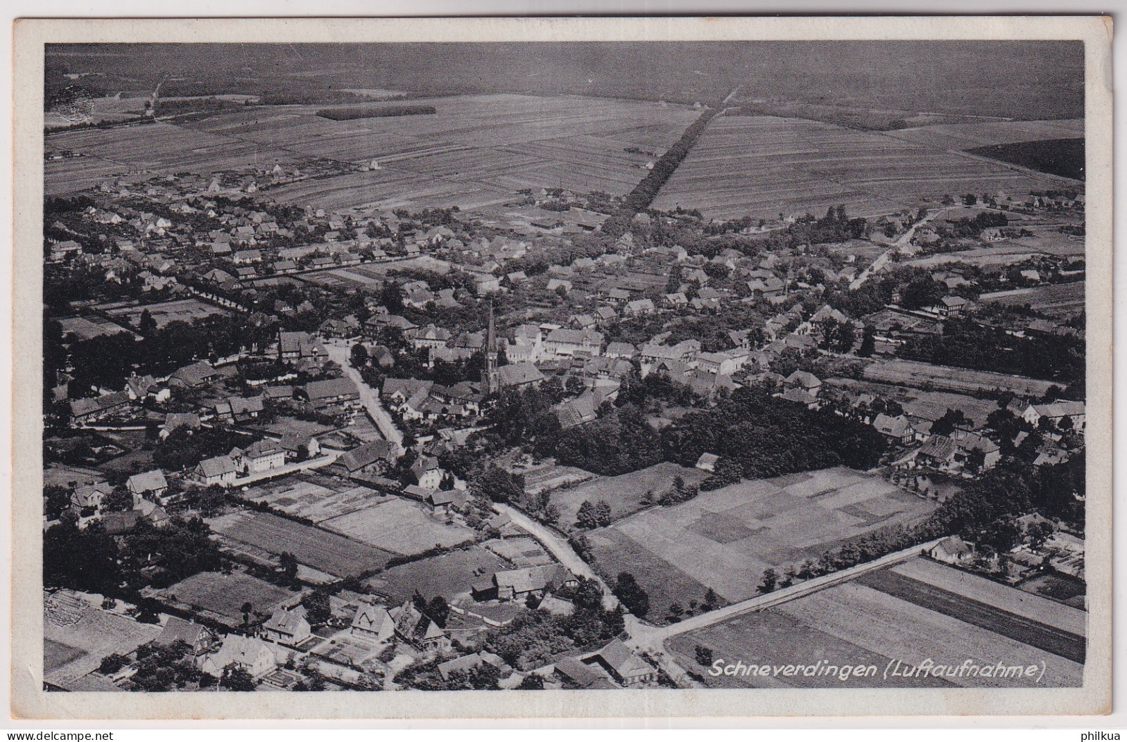 Schneverdingen (Luftaufnahme) - Aufnahme Der Hamburger Lufbild G. M. B. H. - Schneverdingen