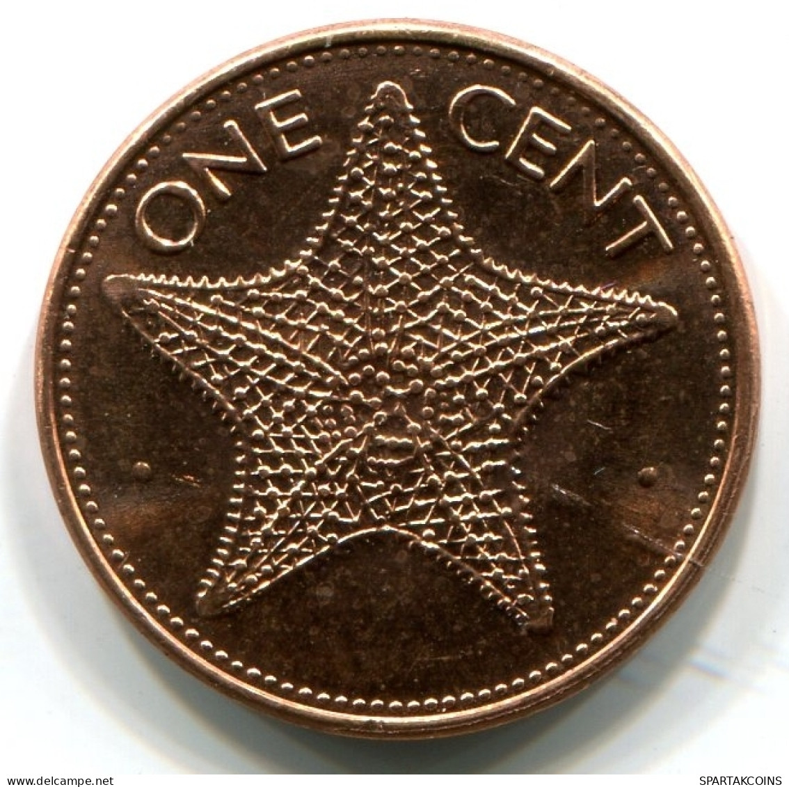 1 CENT 1998 BAHAMAS Moneda UNC STARFISH #W11466.E - Bahama's