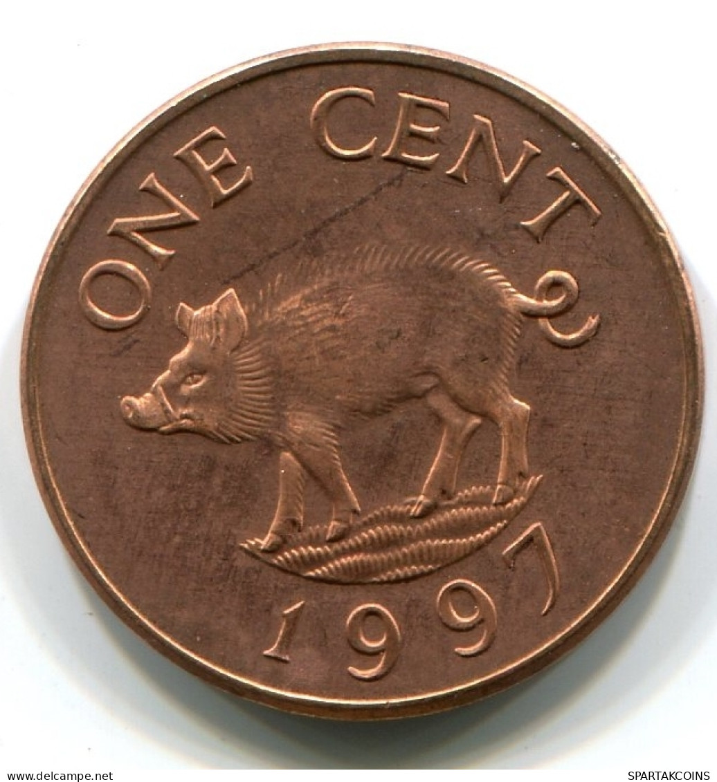 1 CENT 1997 BERMUDA Moneda UNC #W11469.E - Bermudes