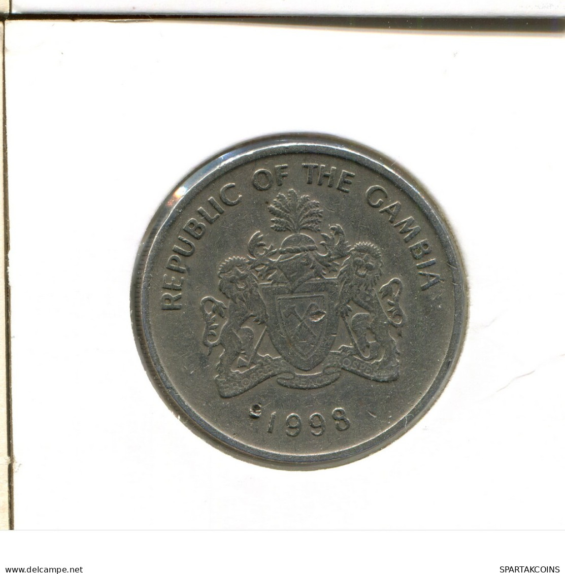 50 BUTUTS 1998 GAMBIA Moneda #AS756.E - Gambia